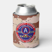 3e Leger Desert Storm Veteraan Blikjeskoeler (Blikje Voorkant)