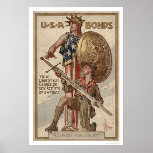 3e Liquide Leningen Campaign Boy Scouts (teruggeze Poster