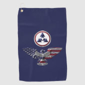 3e Maintenance Command Eagle Golfhanddoek (Voorkant)
