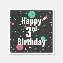 3e martday Rocket Ships and Planets Servet