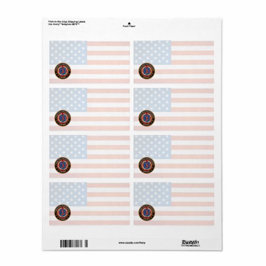 3e MSOB [3D] Etiket (Full Sheet)