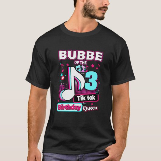 3e muziekdag van de BUBBE Queen T-shirt (Voorkant)