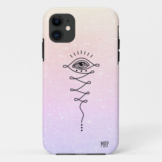 *~* 3e oog aan Verlichting & Nirvana Ombre Case-Mate iPhone Case (Achterkant)
