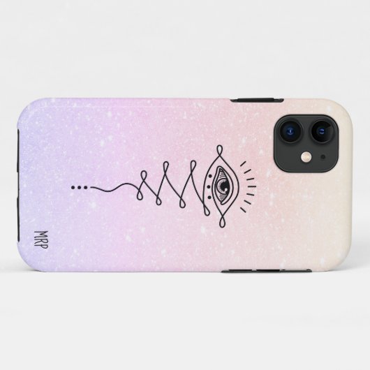 *~* 3e oog aan Verlichting & Nirvana Ombre Case-Mate iPhone Case (Achterkant (horizontaal))