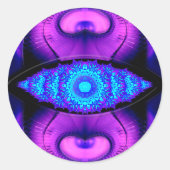 3e oog ronde sticker (Voorkant)