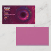 3e oogVisitekaartje Visitekaartje (Voorkant / Achterkant)