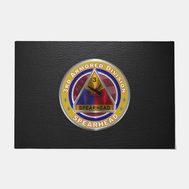 3e pantserdivisie deurmat (Voorkant)