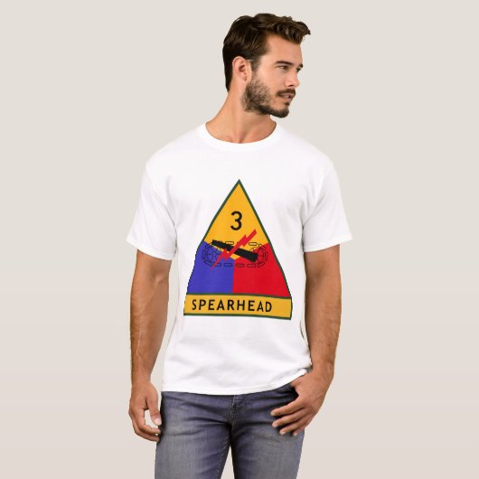 3e pantserdivisie t-shirt (Voorkant volledig)