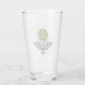 3e Pantsergrot Regiment Custom Eagle Glass Cup Glas (Achterkant)