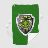 3e Pantserregiment Custom Shield Golfhanddoek (Insitu)