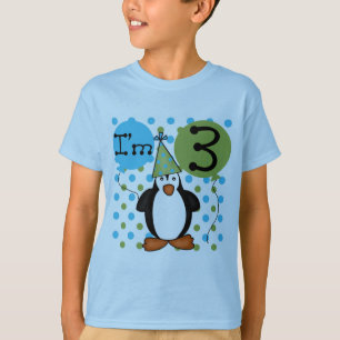 3e Penguin Verjaardag Tshirts en geschenken