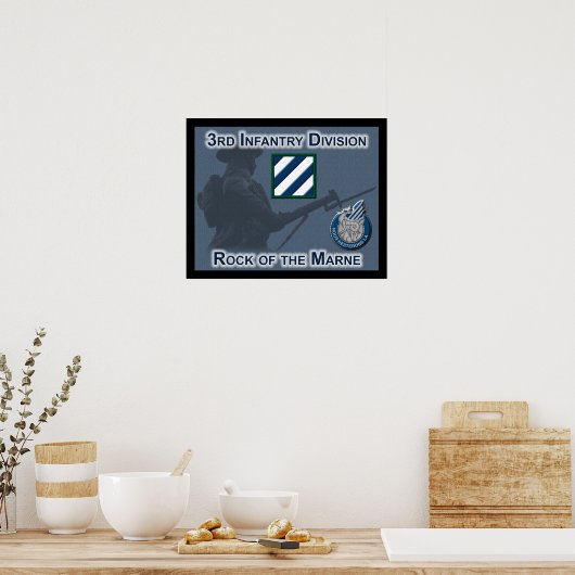 3e Poster infanteriedivisie (Keuken)