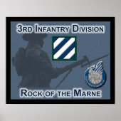 3e Poster infanteriedivisie (Voorkant)