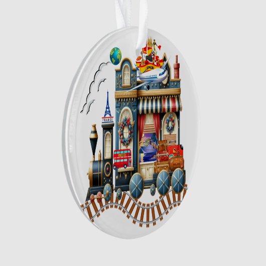 3e Precious All Occasion TRAVEL Ornament (voorkant)