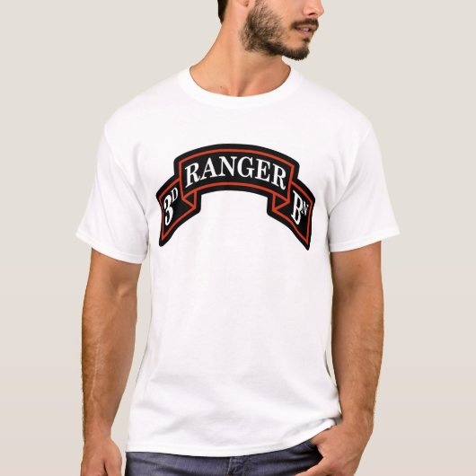 3e Ranger Battalion T Shirt (Voorkant)