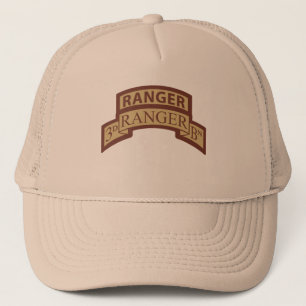 3e Ranger Bn, Ranger Tab, woestijn Trucker Pet