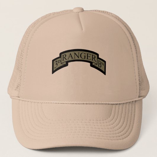 3e Ranger Bn Scroll, ACU Trucker Pet (Voorkant)