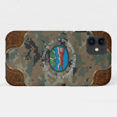 3e SF BDE Patch Special Edition Case-Mate iPhone Case (Achterkant (horizontaal))