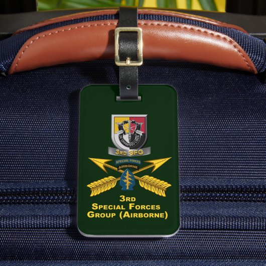 3e Special Forces   Bagagelabel (Voorkant Insitu 2)