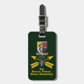 3e Special Forces   Bagagelabel (Voorkant verticaal)