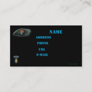 3e Special Forces Groep Patch SFG visitekaartje