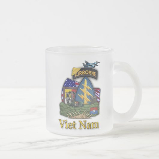 3e Special Forces Vietnam Vets Frosty Beer Mok (Rechts)