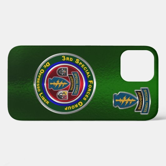 3e Special Operations Group Airborne Customized Case-Mate iPhone Case (Achterkant (horizontaal))