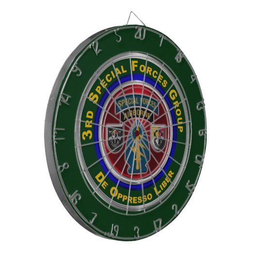 3e speciale exploitatiegroep, luchtgedragen dartbord (Voorkant Links)