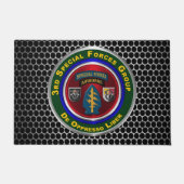 3e speciale exploitatiegroep, luchtgedragen deurmat (Voorkant)