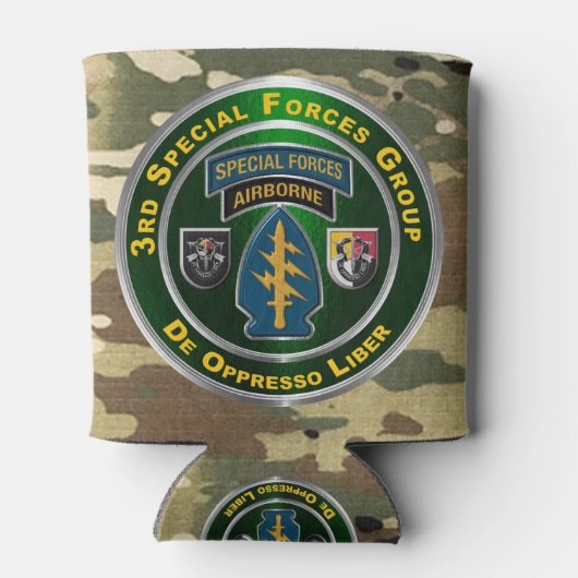 3e speciale groep van de strijdkrachten in de luch blikjeskoeler (Achterkant)