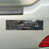 3e speciale krachten voor de remmende Bumpersticke Bumpersticker (Op auto)