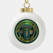3e speciale operationele groep keramische bal ornament (Voorkant)