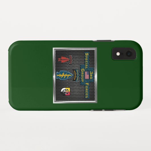 3e speciale operationele groep (SOF) Case-Mate iPhone Case (Achterkant (horizontaal))
