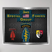3e speciale operationele groep (SOF) Poster (Voorkant)