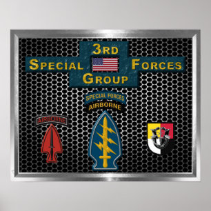 3e speciale operationele groep (SOF) Poster