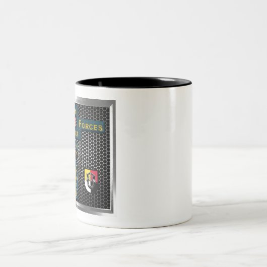3e speciale operationele groep (SOF) Tweekleurige Koffiemok (Center)