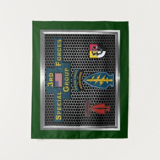 3e speciale operationele groep (SOF) Wandkleed (Voorkant)