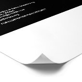 3e Tempel-Orion-2 Poster (Hoek)