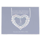 3e trouwdag maansteen kraal hart groot cadeauzakje (Voorkant)