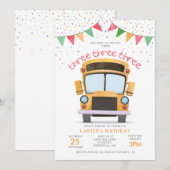 3e uitnodiging van de Bus-partij (Voorkant / Achterkant)