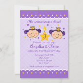 3e uitnodiging van de Partij van de Partij van de  (Voorkant)