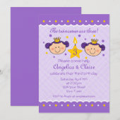 3e uitnodiging van de Partij van de Partij van de  (Voorkant / Achterkant)