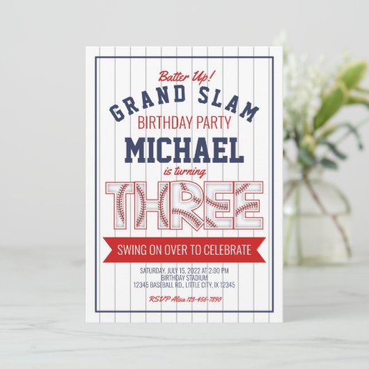 3e uitnodiging voor een wedstrijd (Staand voorkant)