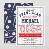 3e uitnodiging voor een wedstrijd (Voorkant / Achterkant)