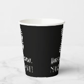 3e verjaardag — Art Deco Geïnspireerde look "3" +  Papieren Bekers (Links)