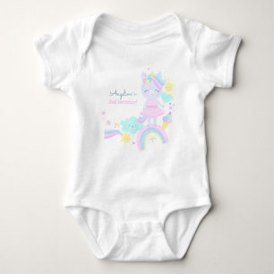 3e verjaardag Baby Bodysuit met een grappige eenho