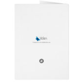 3e verjaardag bloem aangepast paars roze (Achterkant)