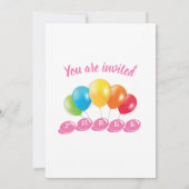 3e verjaardag foto collage nummer 3 Meisje Kaart (Achterkant)