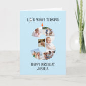 3e verjaardag fotokaart kaart (Voorkant)