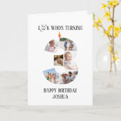 3e verjaardag fotokaart kaart (Gele Bloem)